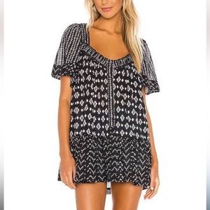 Free People Hearts Desire Printed Dress